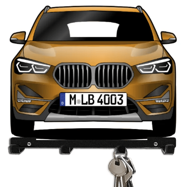 X1 Schlüsselbrett personalisiert mit Auto u. Kennzeichen!