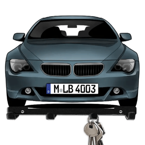 M6 Cabriolet Schlüsselbrett personalisiert mit Auto u. Kennzeichen!