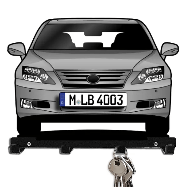 LS Schlüsselbrett personalisiert mit Auto u. Kennzeichen!
