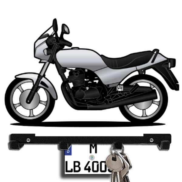 GPZ 305 Schlüsselbrett personalisiert mit Auto u. Kennzeichen!