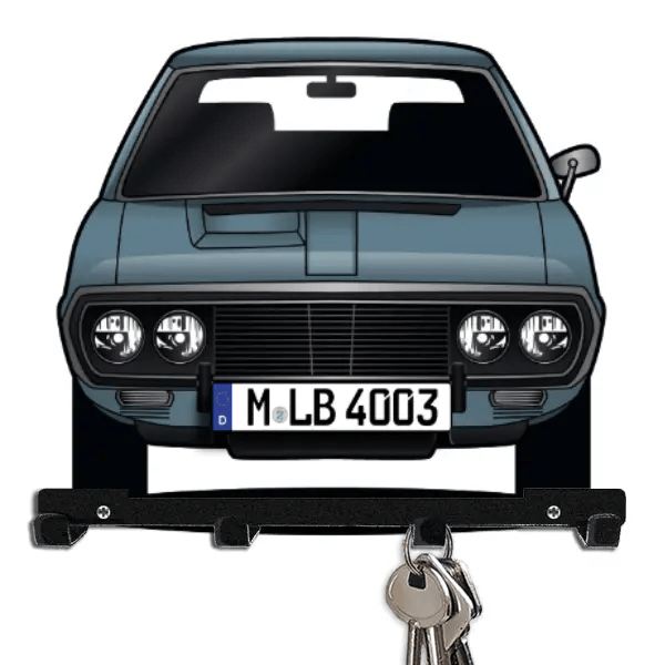 R17 Gordini Schlüsselbrett personalisiert mit Auto u. Kennzeichen!