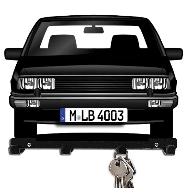 200 Schlüsselbrett personalisiert mit Auto u. Kennzeichen!