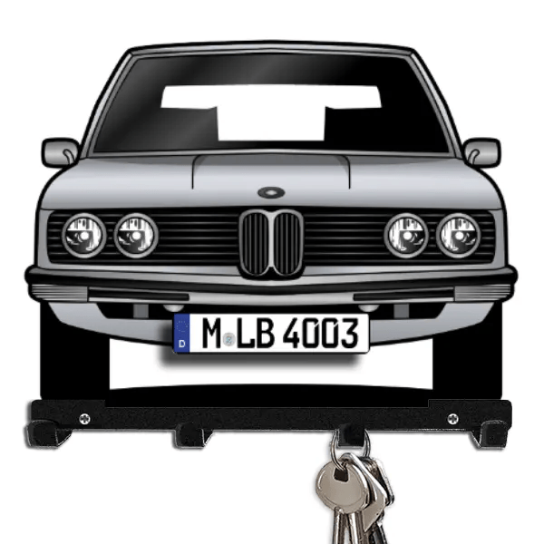 5er Reihe Schlüsselbrett personalisiert mit Auto u. Kennzeichen!