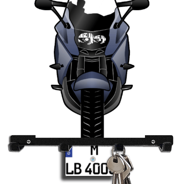 F 800 GT Schlüsselbrett personalisiert mit Auto u. Kennzeichen!