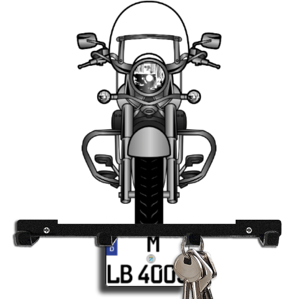 VN 1600 Schlüsselbrett personalisiert mit Auto u. Kennzeichen!