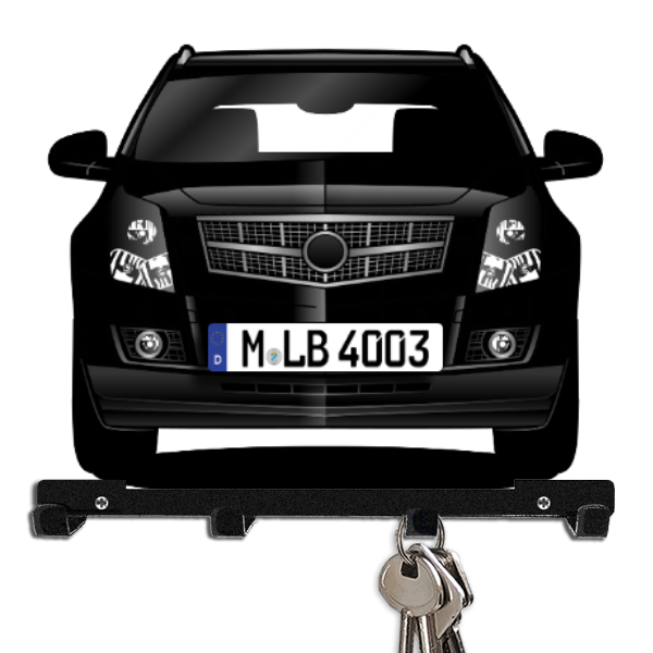 SRX Schlüsselbrett personalisiert mit Auto u. Kennzeichen!