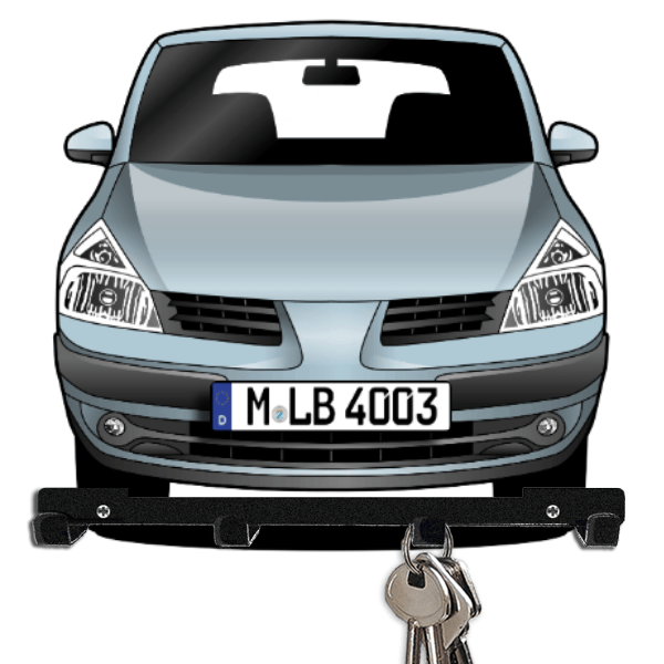 Espace Schlüsselbrett personalisiert mit Auto u. Kennzeichen!