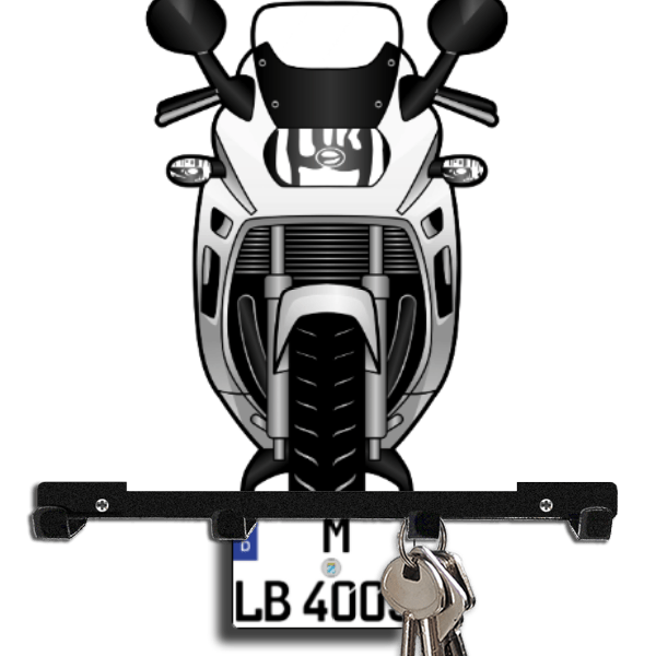GSX 600 F Schlüsselbrett personalisiert mit Auto u. Kennzeichen!
