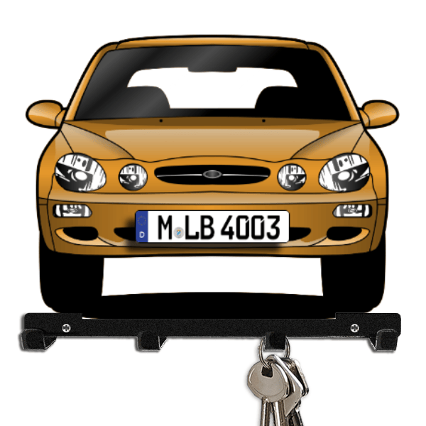 Shuma Schlüsselbrett personalisiert mit Auto u. Kennzeichen!