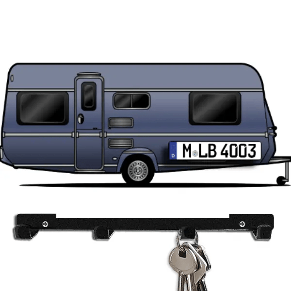 510 TFB Schlüsselbrett personalisiert mit Auto u. Kennzeichen!