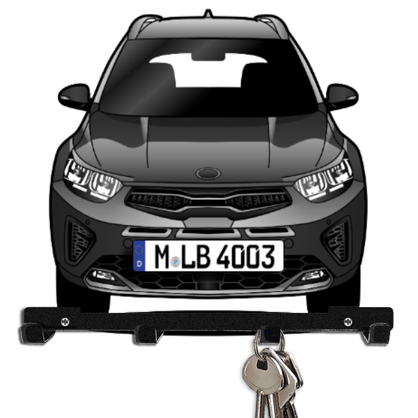 Stonic GT Line Schlüsselbrett personalisiert mit Auto u. Kennzeichen!