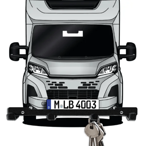 7057 Schlüsselboard personalisiert mit Auto u. Kennzeichen!