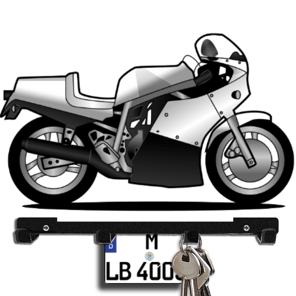 GSX-R 750 Schlüsselboard personalisiert mit Auto u. Kennzeichen!