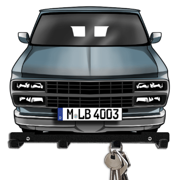 G20 Schlüsselboard personalisiert mit Auto u. Kennzeichen!