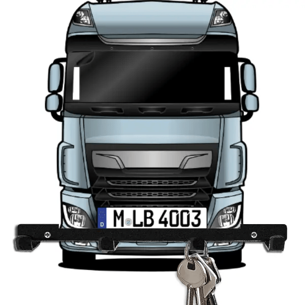 XF Schlüsselboard personalisiert mit Auto u. Kennzeichen!