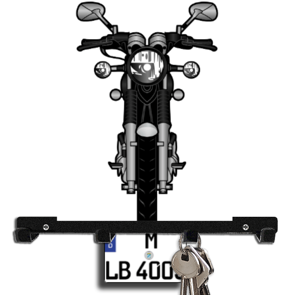 SR400 Schlüsselboard personalisiert mit Auto u. Kennzeichen!