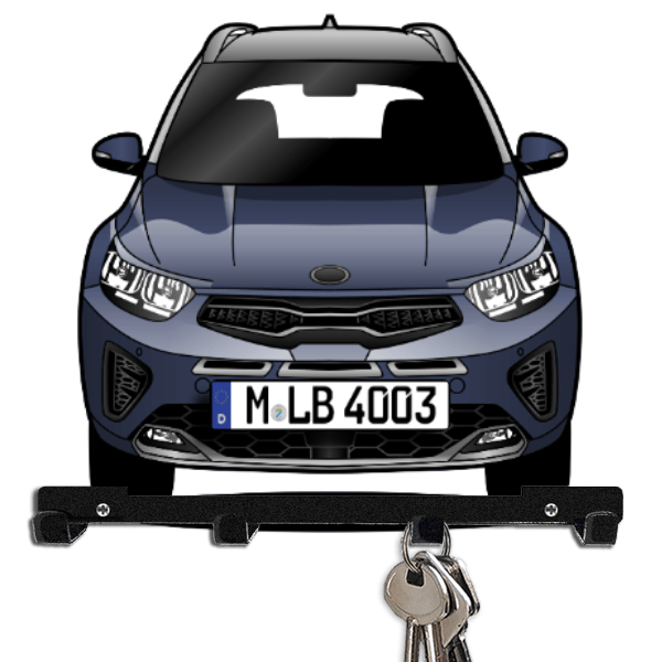 Stonic GT Line Schlüsselboard personalisiert mit Auto u. Kennzeichen!