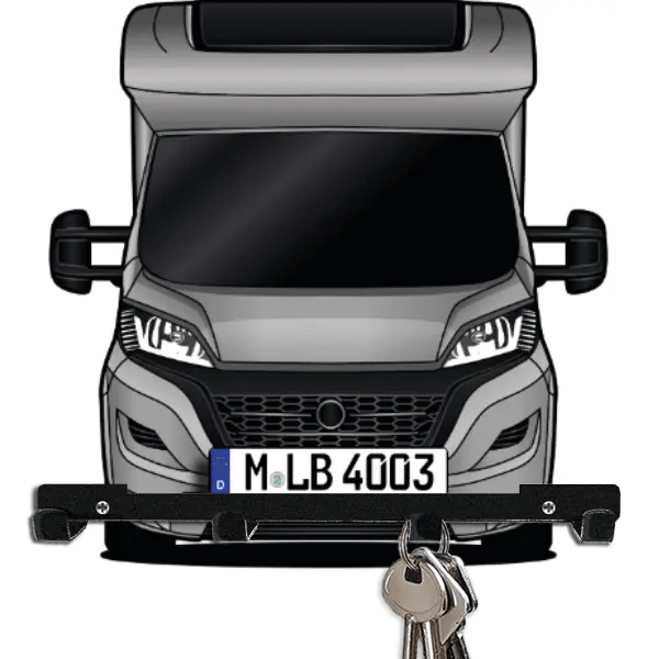 Kreos L 5009 Schlüsselboard personalisiert mit Auto u. Kennzeichen!