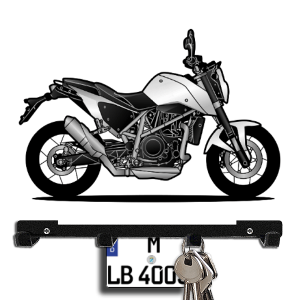 690 Duke Schlüsselboard personalisiert mit Auto u. Kennzeichen!