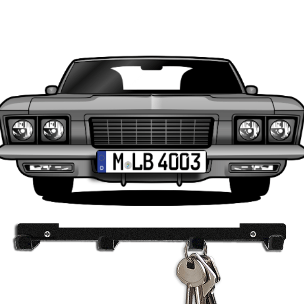 Riviera Schlüsselboard personalisiert mit Auto u. Kennzeichen!