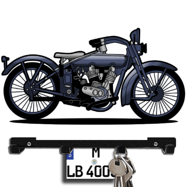 Street Glide Schlüsselboard personalisiert mit Auto u. Kennzeichen!