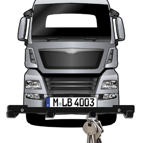 TGX 18.460 Schlüsselboard personalisiert mit Auto u. Kennzeichen!