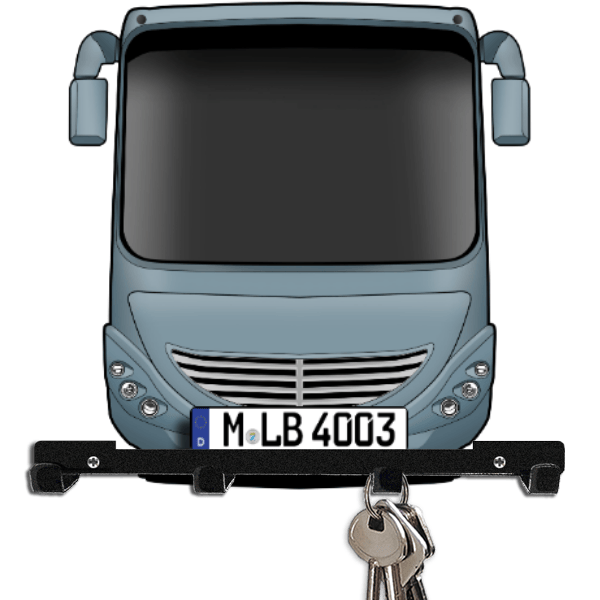 Charisma Schlüsselboard personalisiert mit Auto u. Kennzeichen!