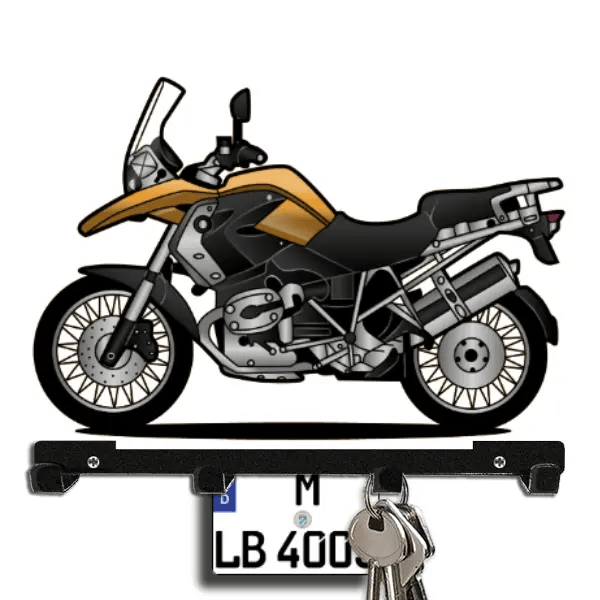 R 1200 GS Schlüsselboard personalisiert mit Auto u. Kennzeichen!