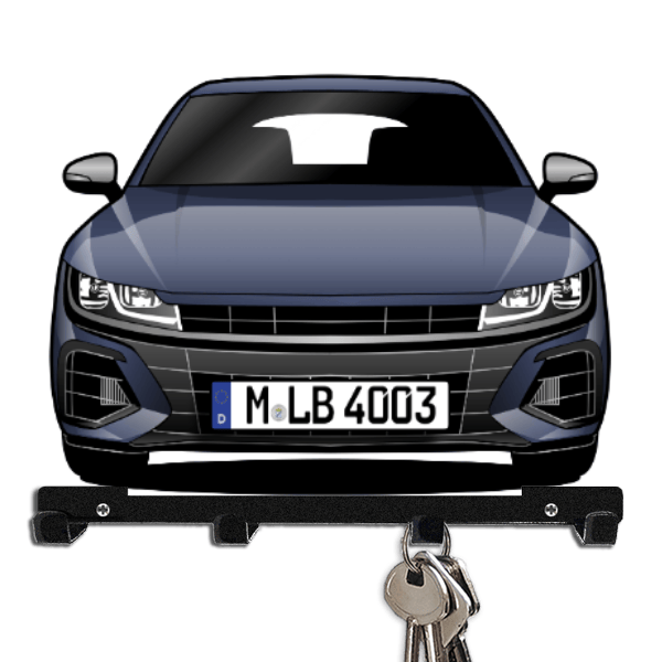 Arteon Shooting Brake R Schlüsselboard personalisiert mit Auto u. Kennzeichen!