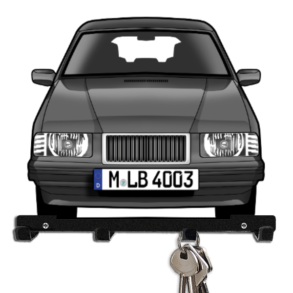 945 Limousine Schlüsselboard personalisiert mit Auto u. Kennzeichen!