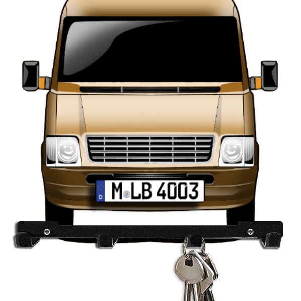 LT Schlüsselboard personalisiert mit Auto u. Kennzeichen!