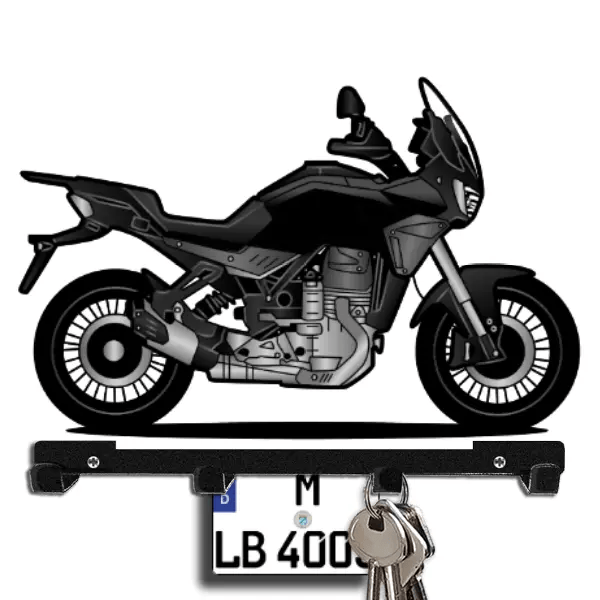 Stelvio Schlüsselboard personalisiert mit Auto u. Kennzeichen!