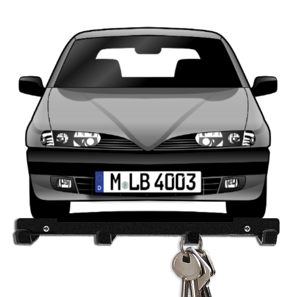 146 Schlüsselboard personalisiert mit Auto u. Kennzeichen!