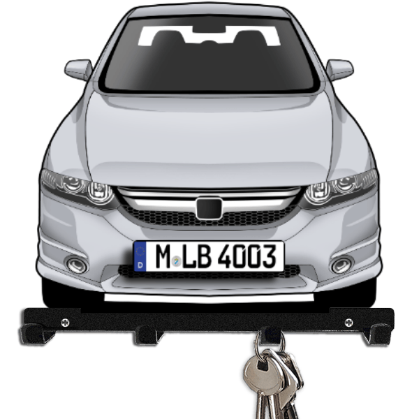 Odyssey Schlüsselboard personalisiert mit Auto u. Kennzeichen!