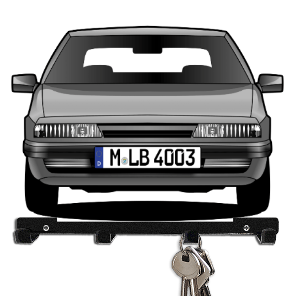 XM Liftback Schlüsselboard personalisiert mit Auto u. Kennzeichen!