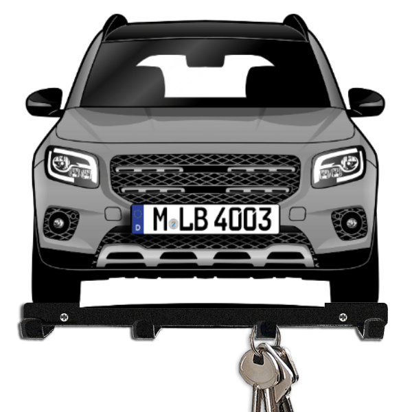 GLB Schlüsselboard personalisiert mit Auto u. Kennzeichen!