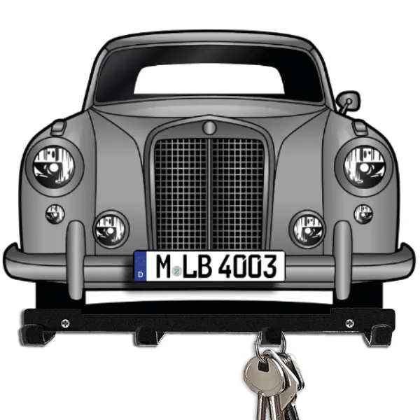 220 S Ponton Schlüsselboard personalisiert mit Auto u. Kennzeichen!