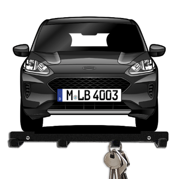 Escape Schlüsselboard personalisiert mit Auto u. Kennzeichen!