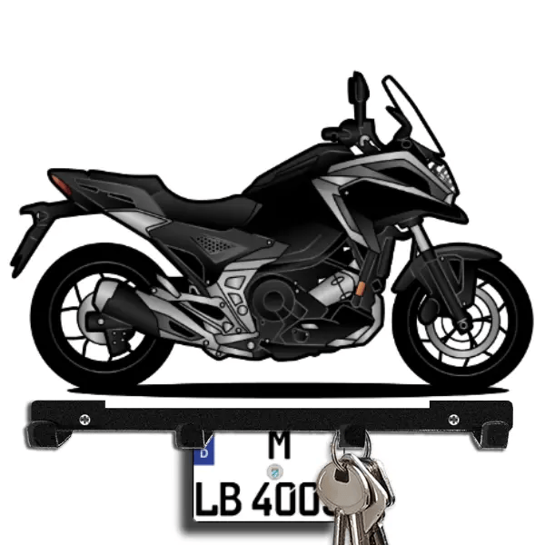 NC750X DCT Schlüsselboard personalisiert mit Auto u. Kennzeichen!