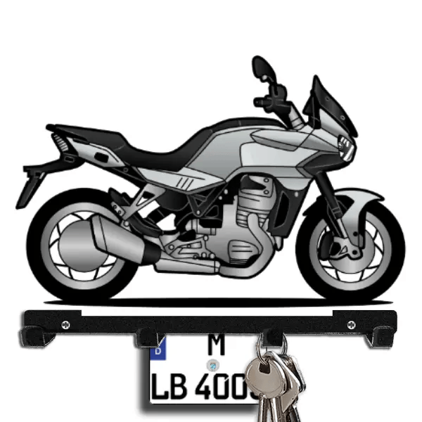 V100 Mandello Schlüsselboard personalisiert mit Auto u. Kennzeichen!