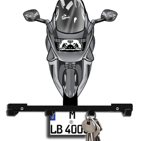 ZZR Schlüsselboard personalisiert mit Auto u. Kennzeichen!