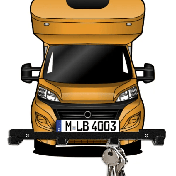 A740 Plus Schlüsselboard personalisiert mit Auto u. Kennzeichen!