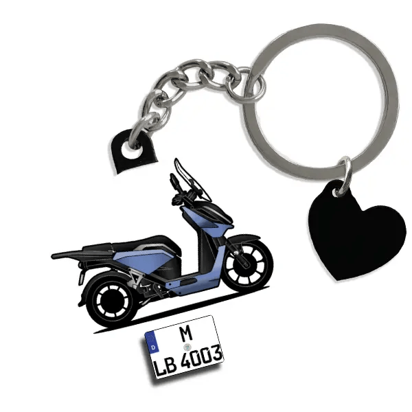 CPX Explorer Schlüsselanhänger in Form deines Autos u. Kennzeichen