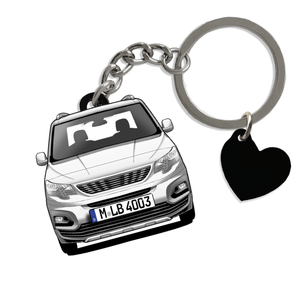 Rifter Schlüsselanhänger in Form deines Autos u. Kennzeichen