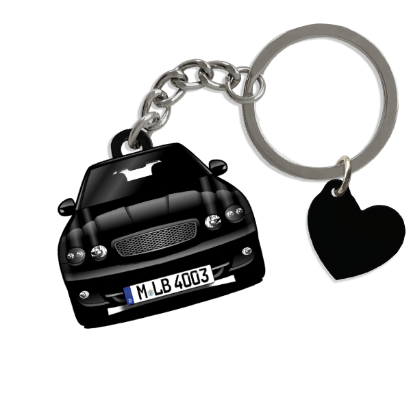 X-Type Combi Schlüsselanhänger in Form deines Autos u. Kennzeichen
