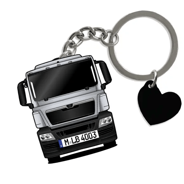 TGS 18.440 Schlüsselanhänger in Form deines Autos u. Kennzeichen