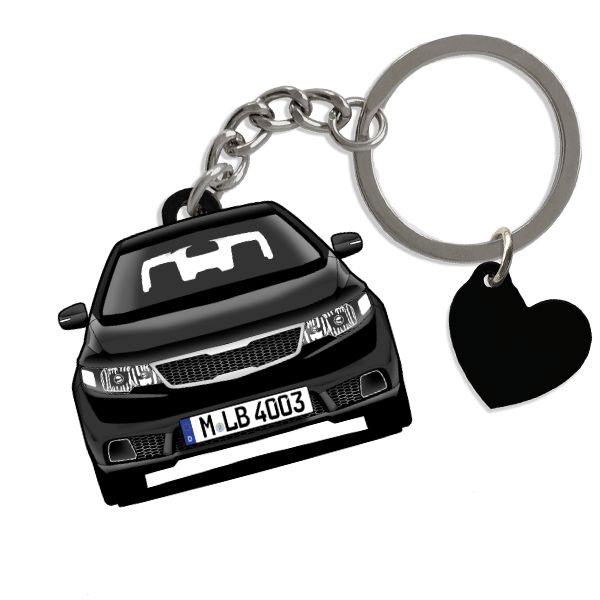 Cerato Caravan Schlüsselanhänger in Form deines Autos u. Kennzeichen