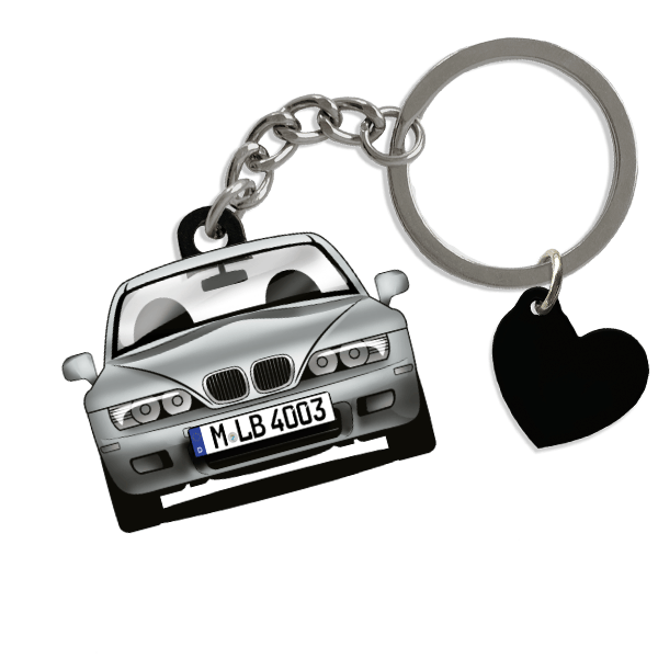 Z3 Coupe Schlüsselanhänger in Form deines Autos u. Kennzeichen