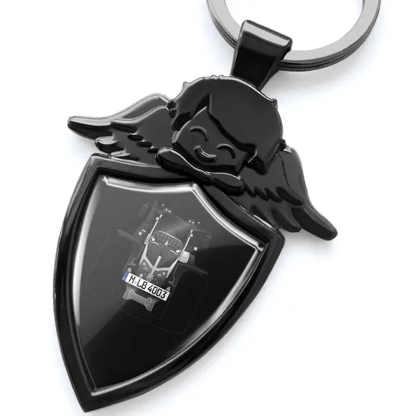 1000 Vario Schlüsselanhänger Schutzengel mit tractor !