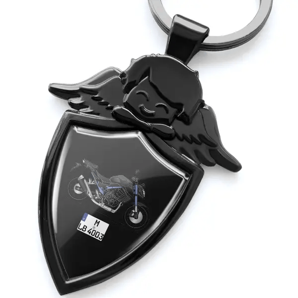 CB750 Hornet Schlüsselanhänger Schutzengel mit Motorrad !